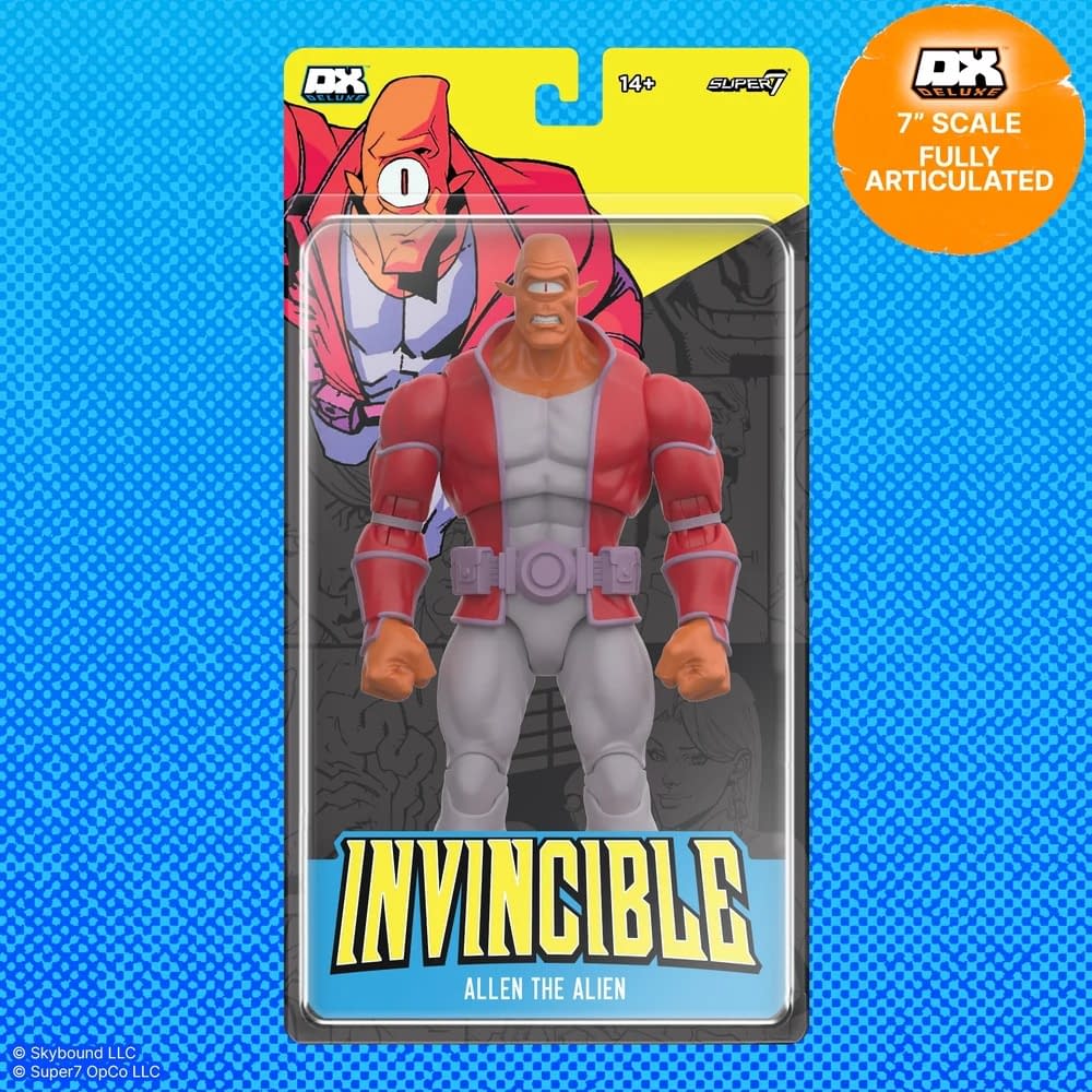 Allen The Alien Joins Super7's New Line of Invincible DELUXE Figures