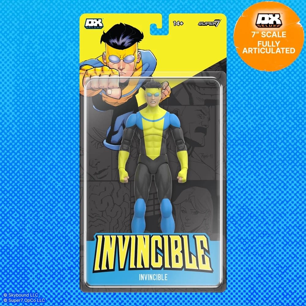 Mark Grayson Kicks Off Super7's New Invincible DELUXE Wave