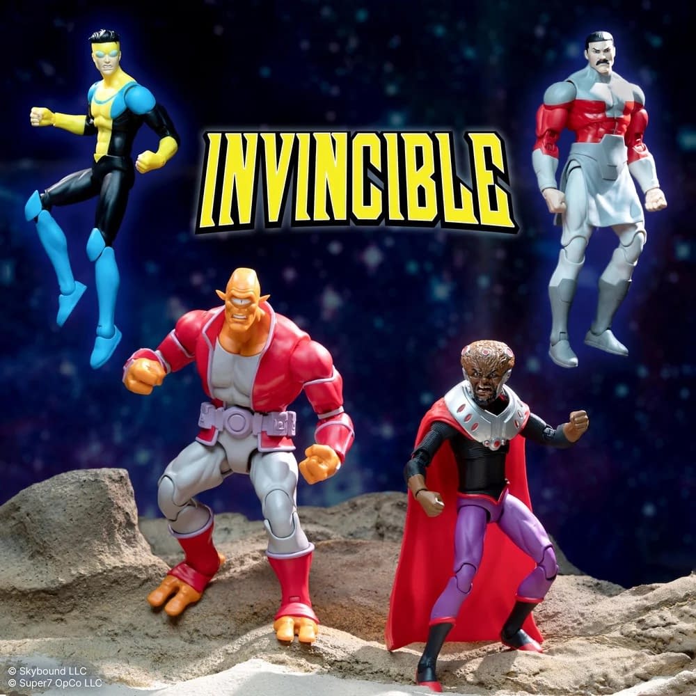 Mark Grayson Kicks Off Super7's New Invincible DELUXE Wave