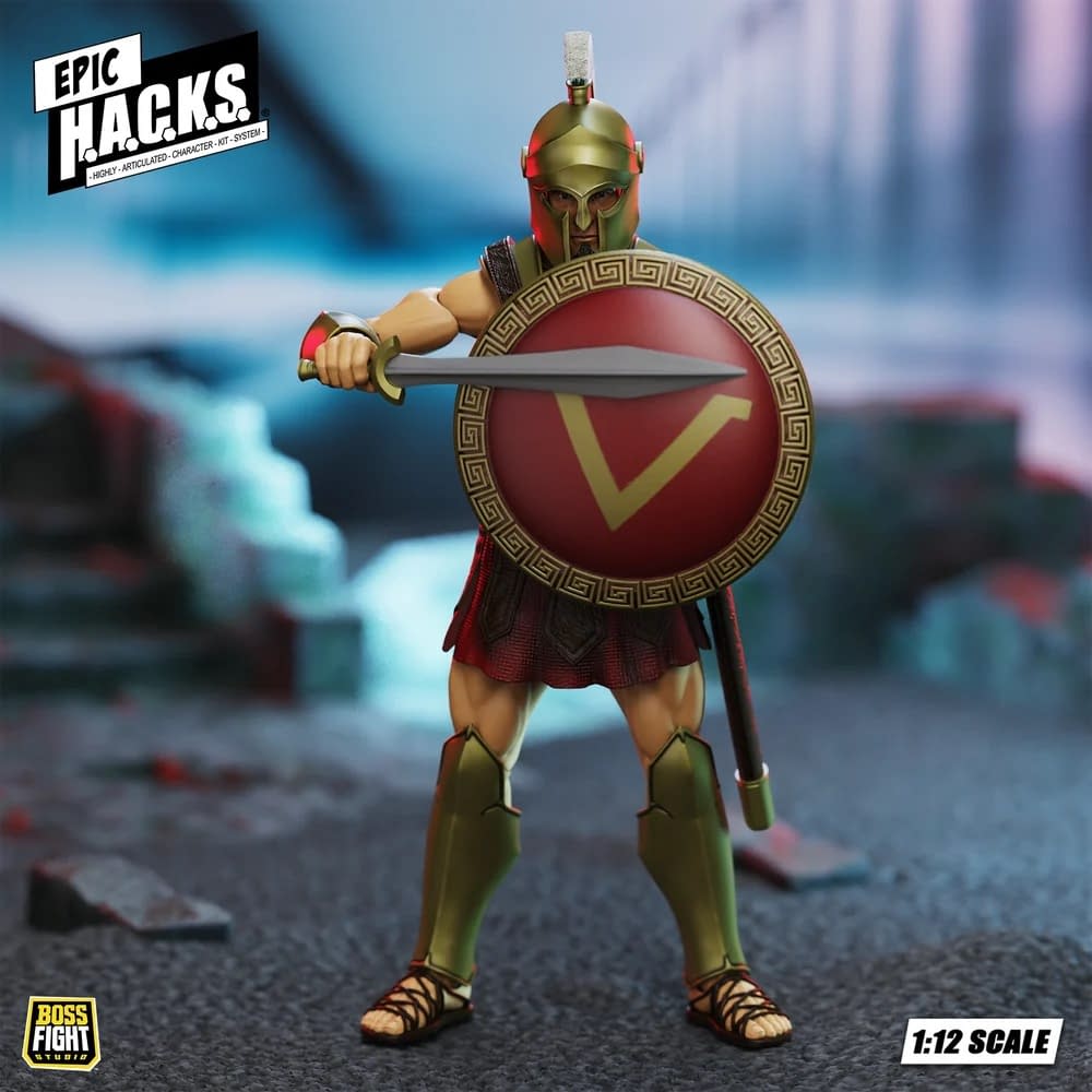 Epic H.A.C.K.S. 1/12 Spartan Warrior: Pride of Sparta Coming Soon