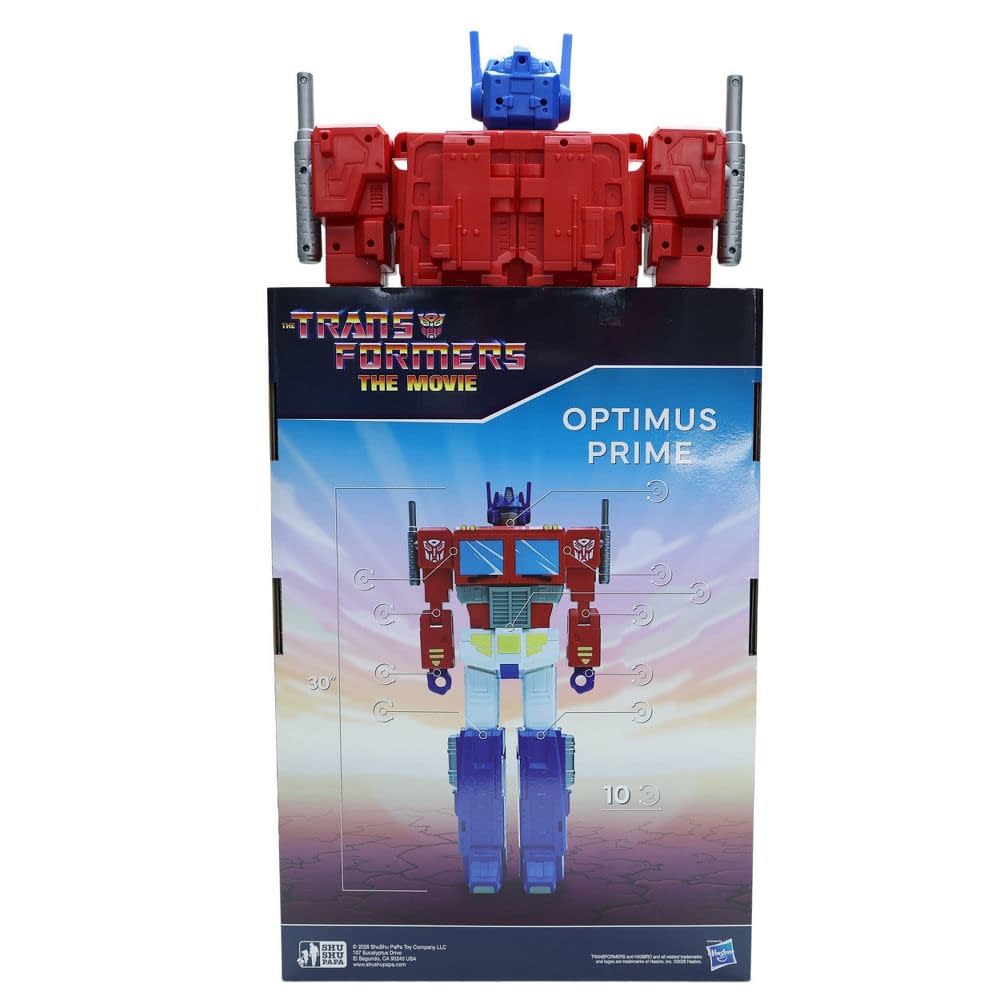 Honor the Legacy of Optimus Prime with Big-Figs New 30" Tall Figure