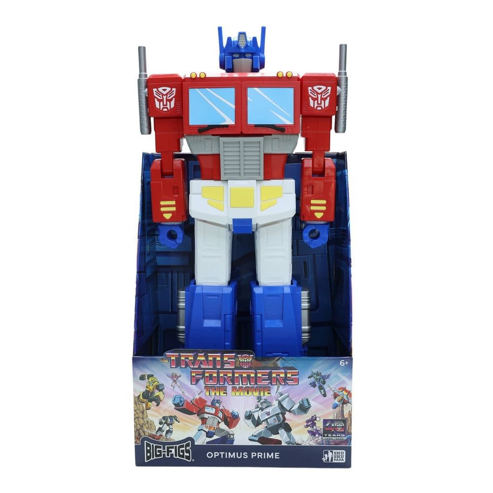 Honor the Legacy of Optimus Prime with Big-Figs New 30" Tall Figure