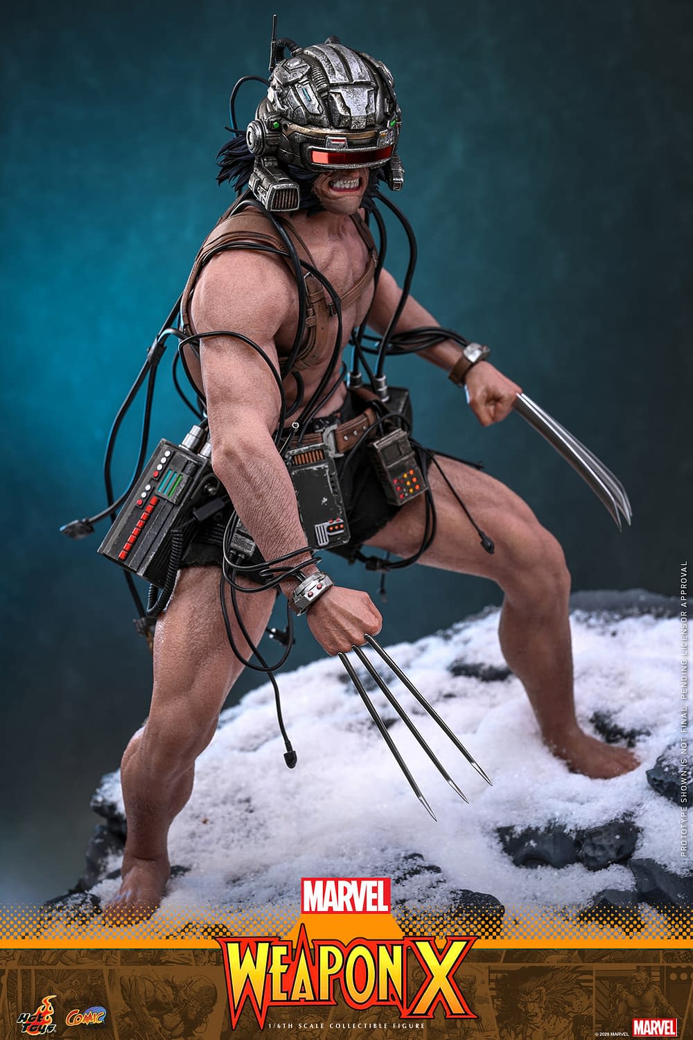 Marvel Comics Weapon X Escapes with New 1/6 Hot Toys Figure