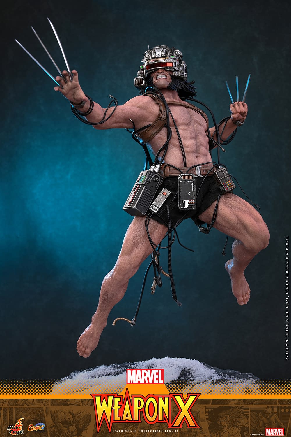 Marvel Comics Weapon X Escapes with New 1/6 Hot Toys Figure