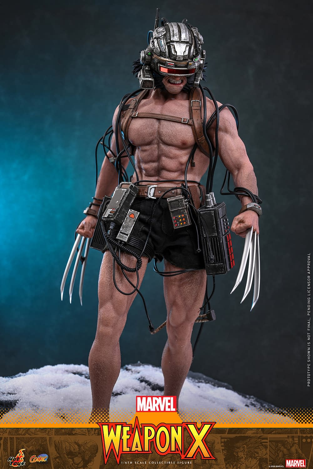 Marvel Comics Weapon X Escapes with New 1/6 Hot Toys Figure