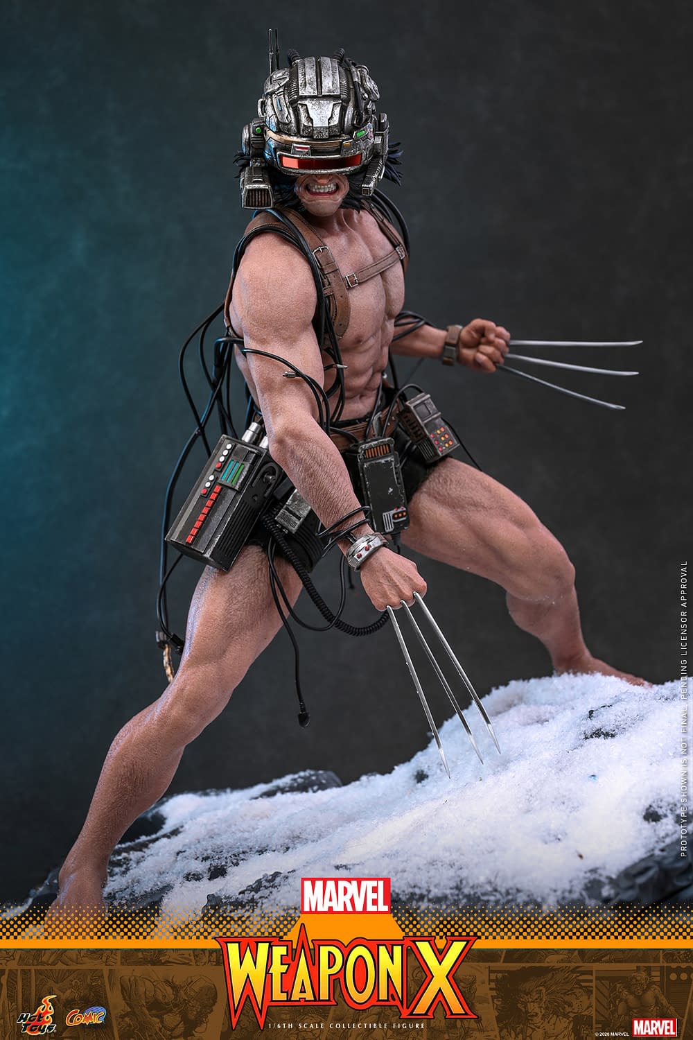 Marvel Comics Weapon X Escapes with New 1/6 Hot Toys Figure