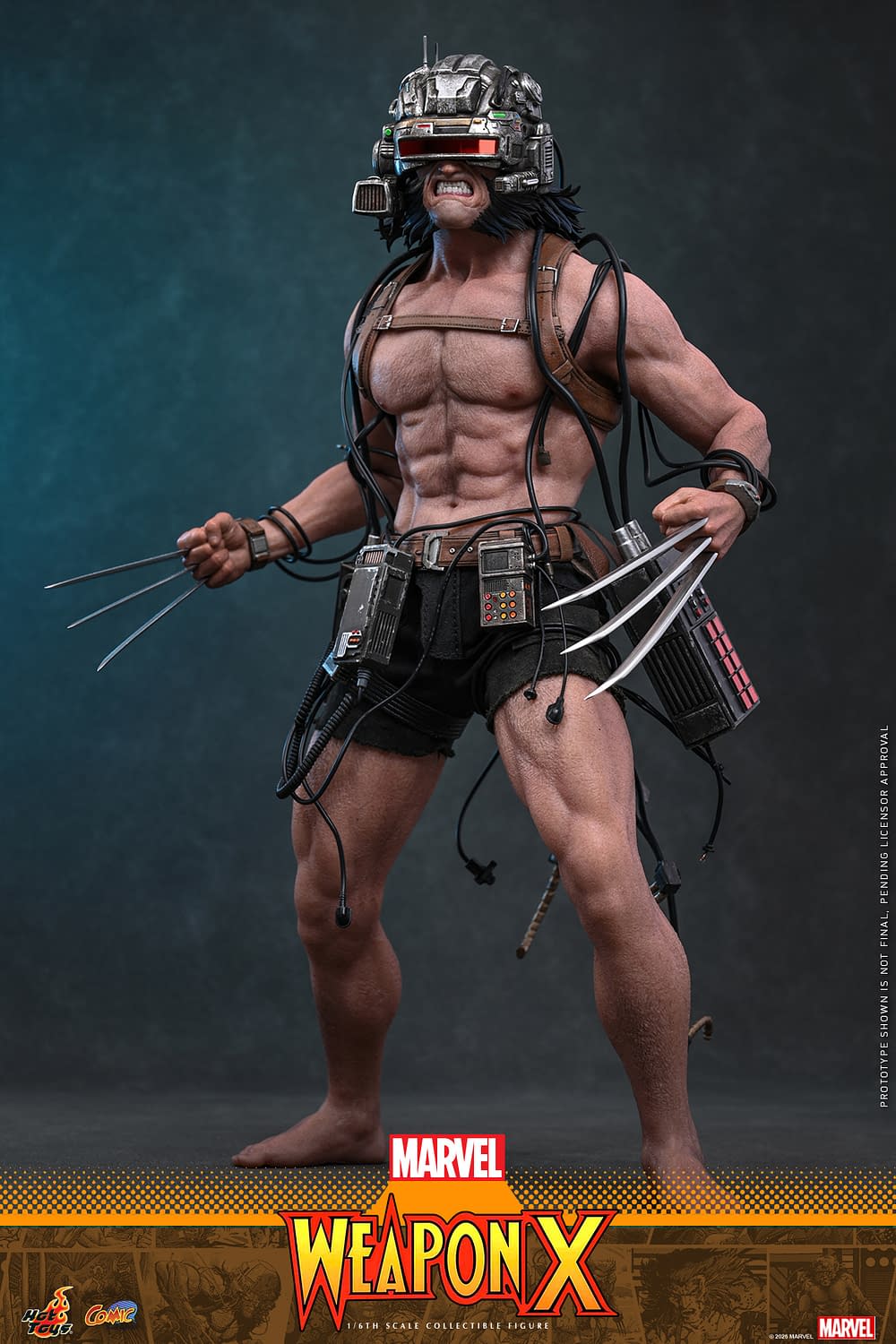 Marvel Comics Weapon X Escapes with New 1/6 Hot Toys Figure