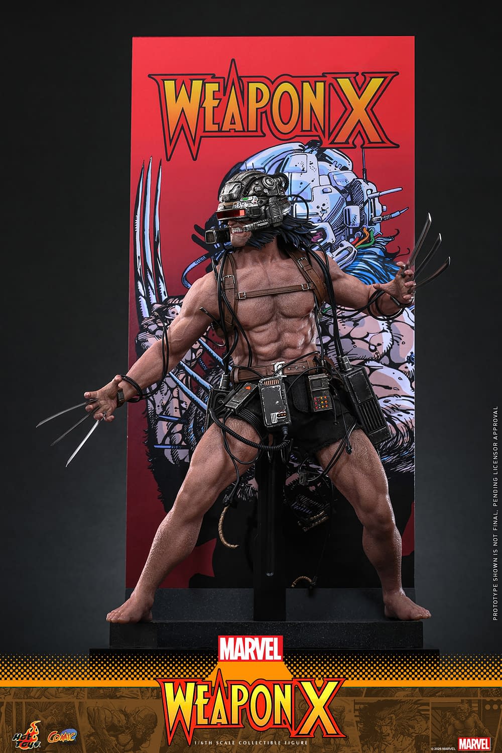 Marvel Comics Weapon X Escapes with New 1/6 Hot Toys Figure