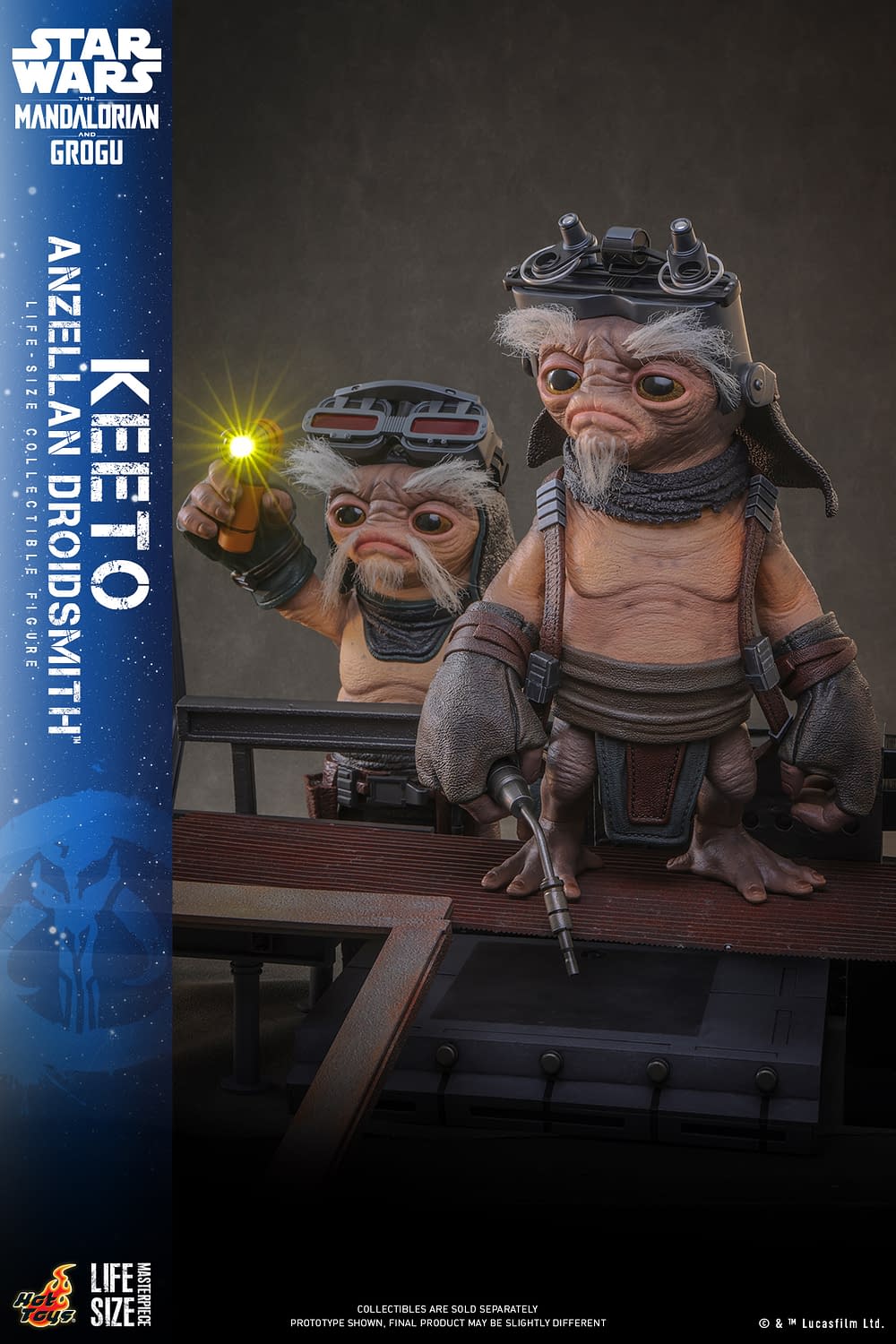 New Star Wars Life-Size Anzellan Droidsmith Arrives from Hot Toys