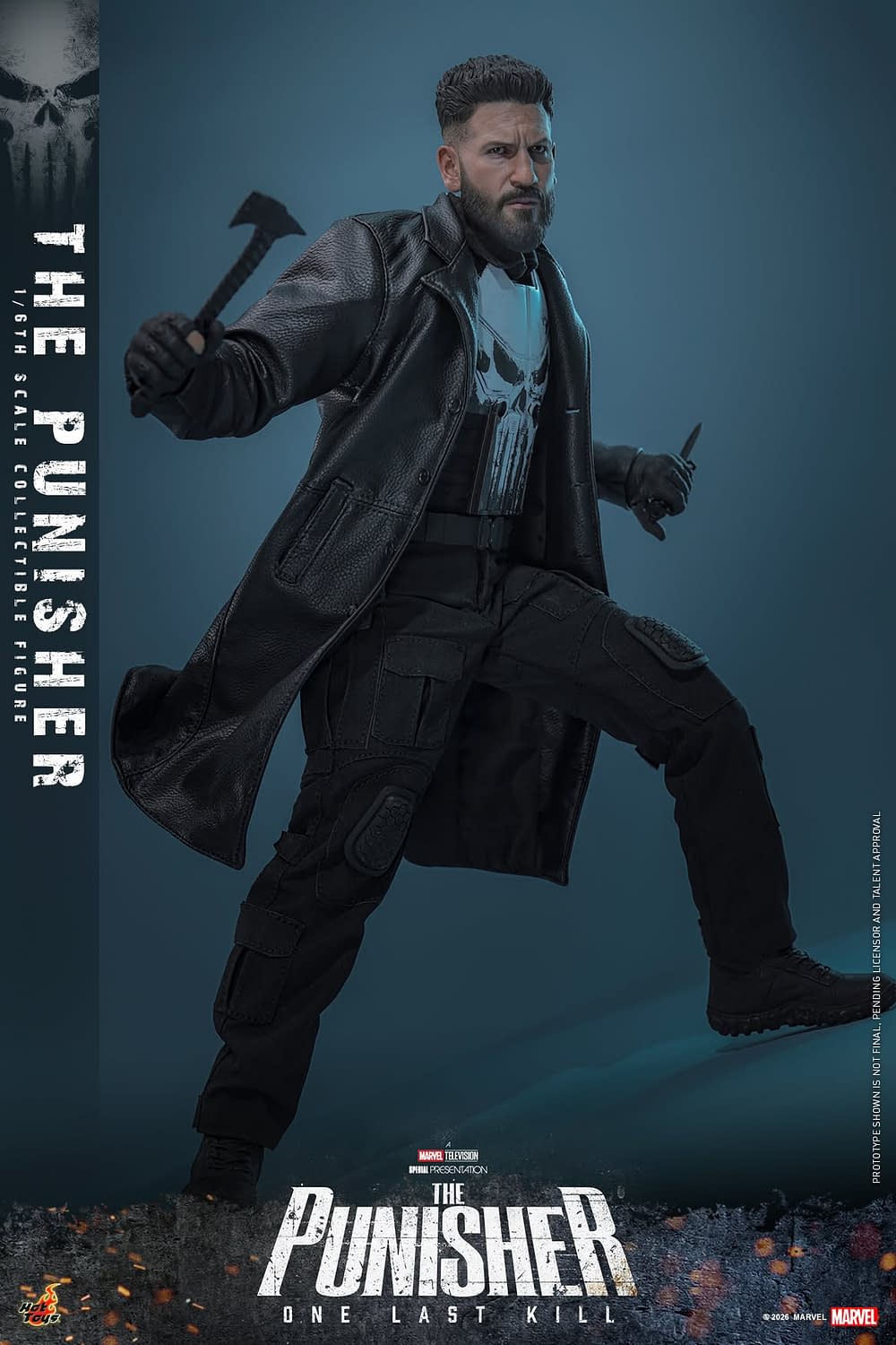 New 1/6 Scale The Punisher: One Last Kill Figure Coming from Hot Toys