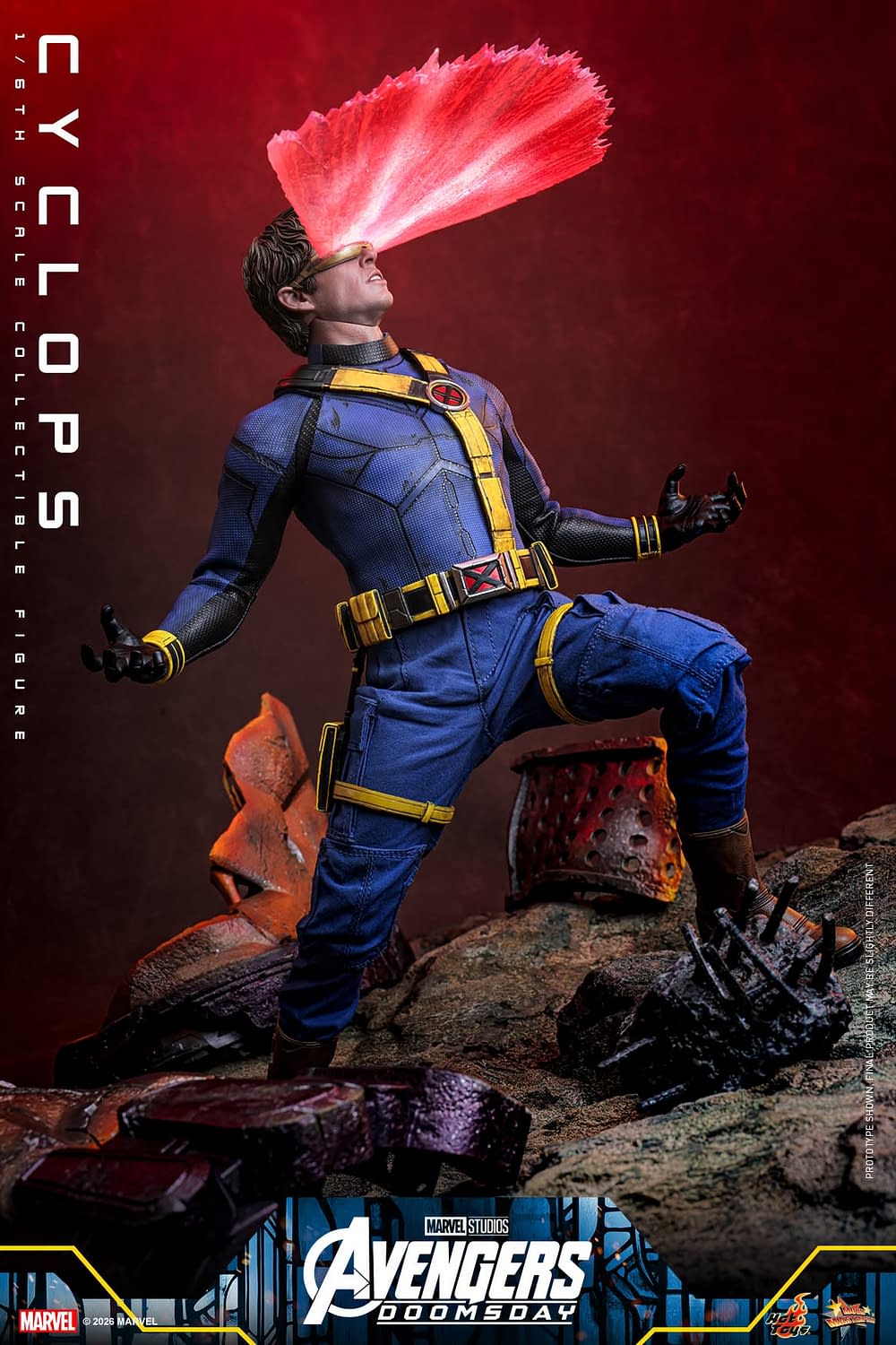 Cyclops Goes Deluxe with New Hot Toys Avengers: Doomday 1/6 Figure