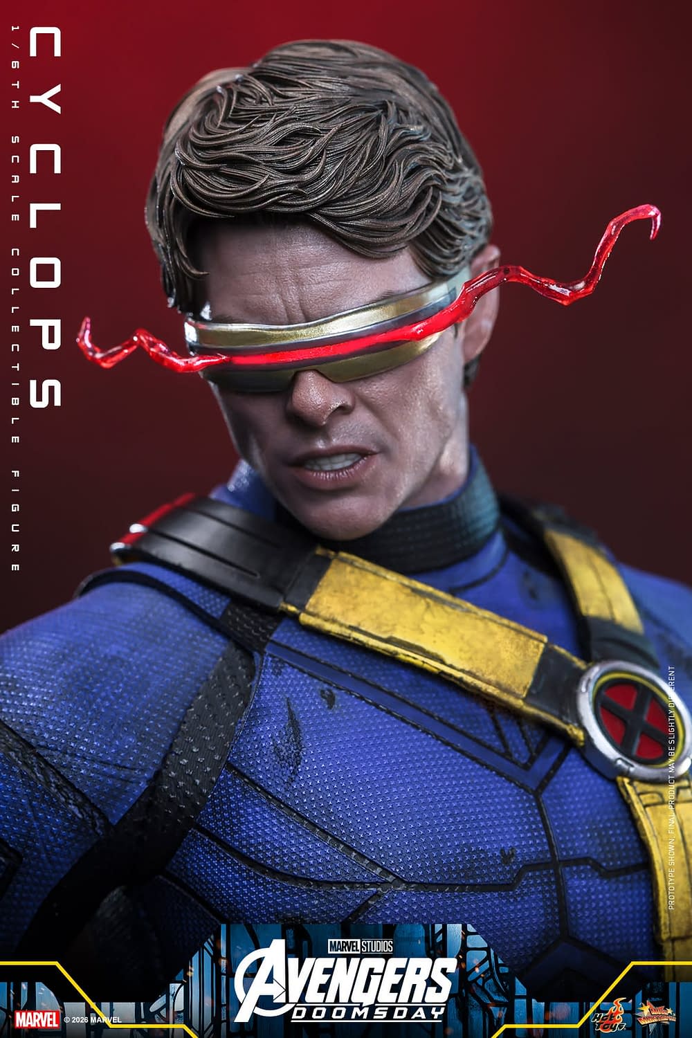 Cyclops Goes Deluxe with New Hot Toys Avengers: Doomday 1/6 Figure