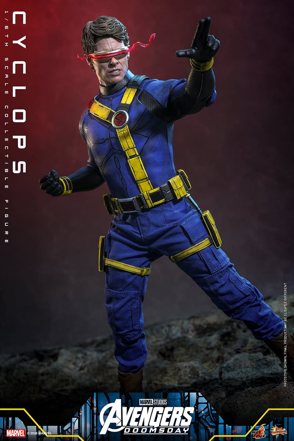 Cyclops Goes Deluxe with New Hot Toys Avengers: Doomday 1/6 Figure