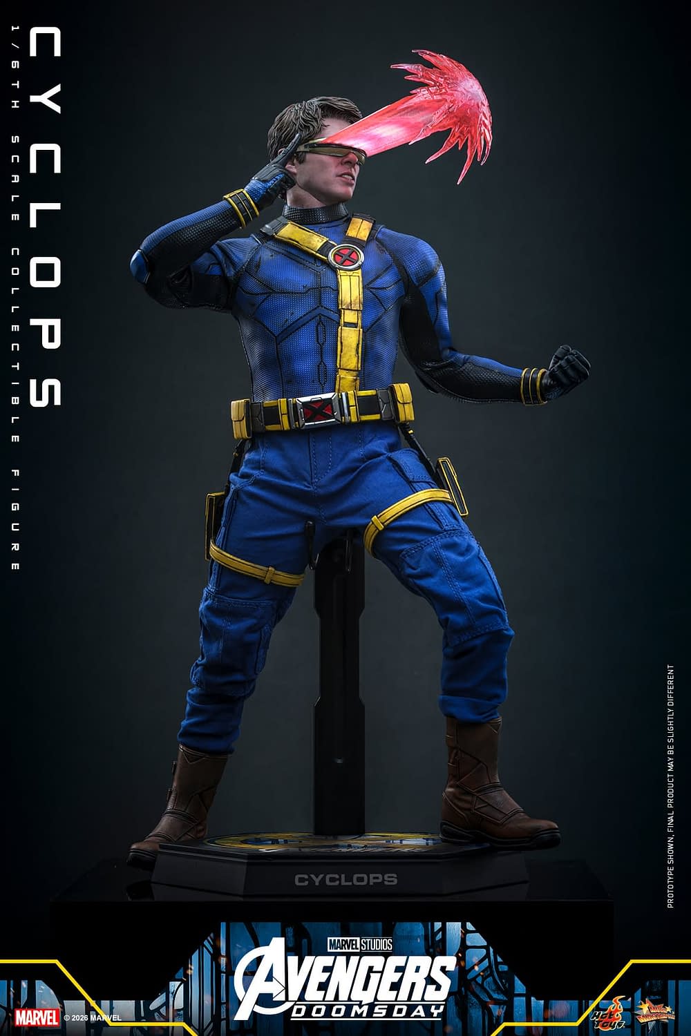 Cyclops Goes Deluxe with New Hot Toys Avengers: Doomday 1/6 Figure