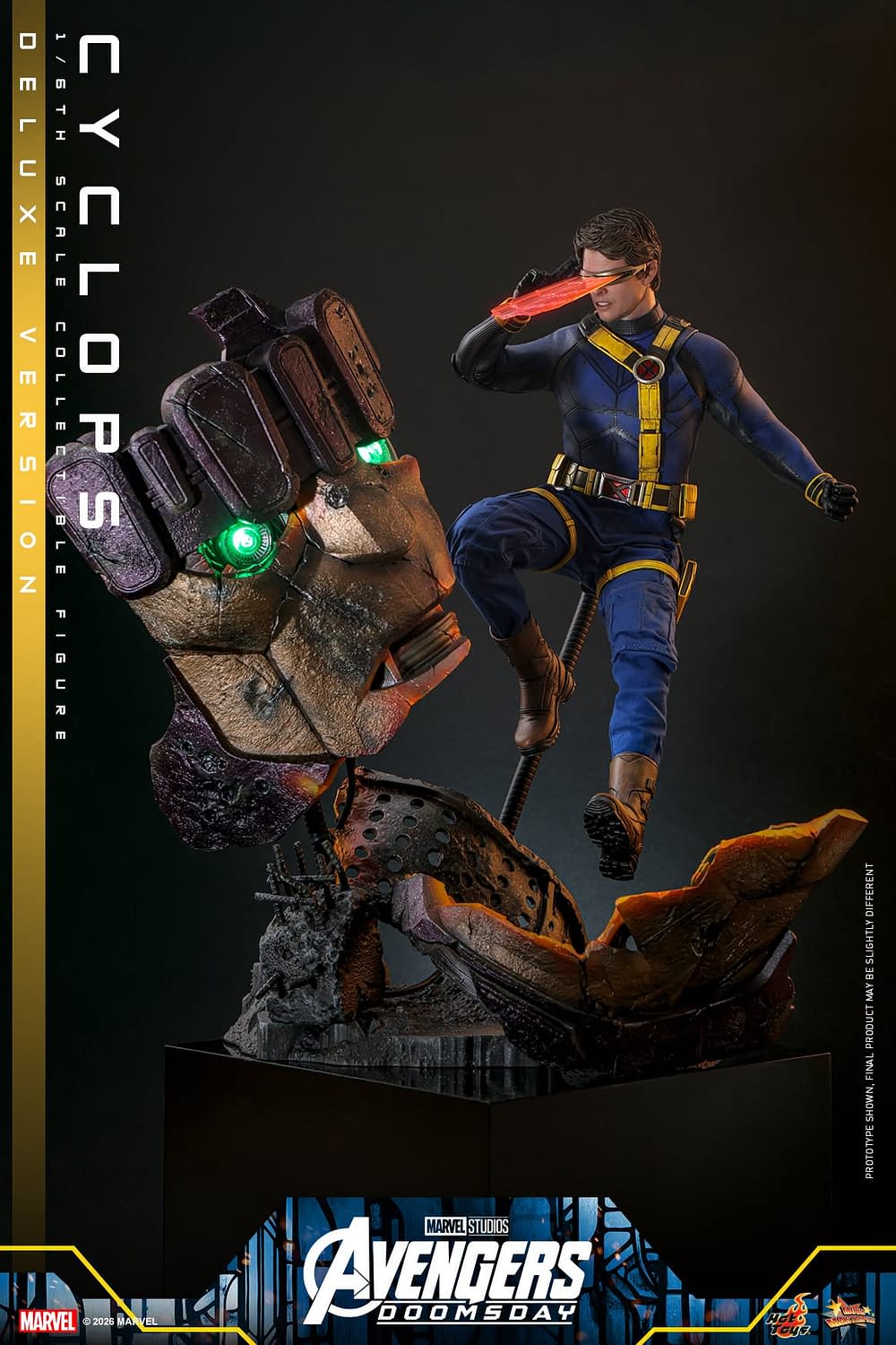 Cyclops Goes Deluxe with New Hot Toys Avengers: Doomday 1/6 Figure