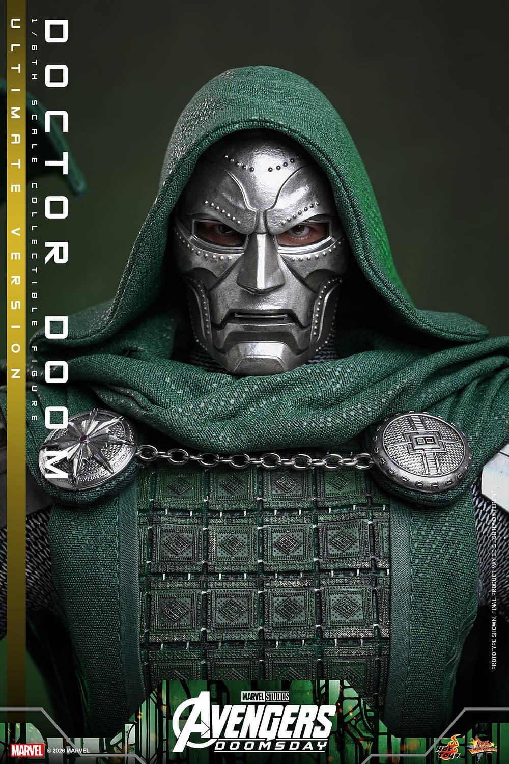 Avengers: Doomsday 1/6 Ultimate Doctor Doom Revealed by Hot Toys