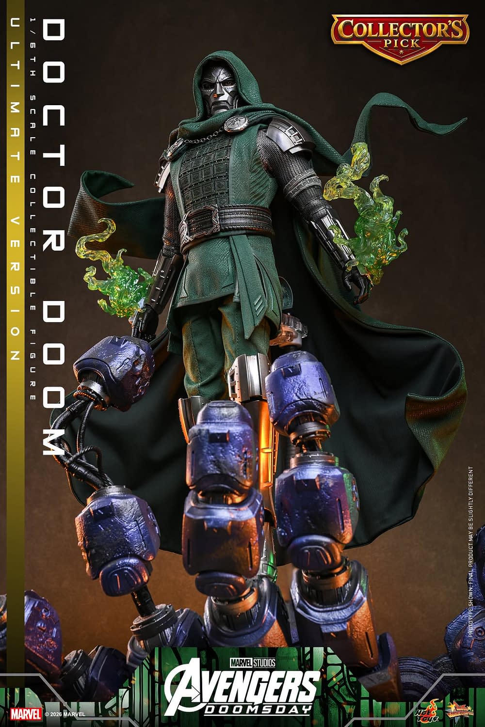Avengers: Doomsday 1/6 Ultimate Doctor Doom Revealed by Hot Toys