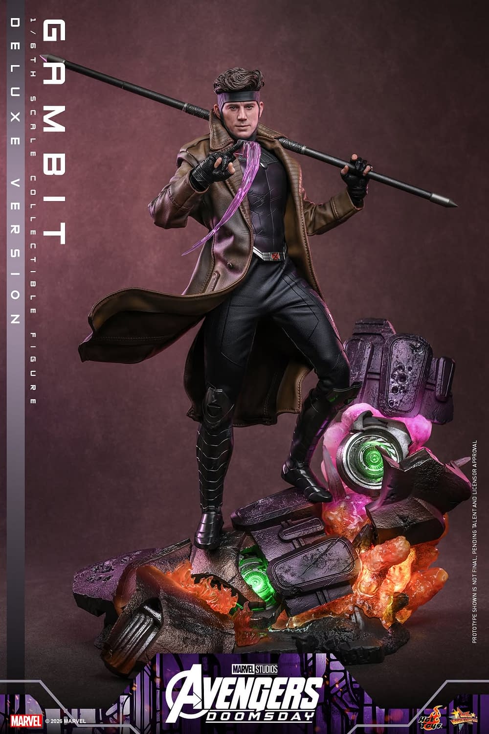 Gambit Joins the Fight with Hot Toys New Avengers: Doomsday 1/6 Figure