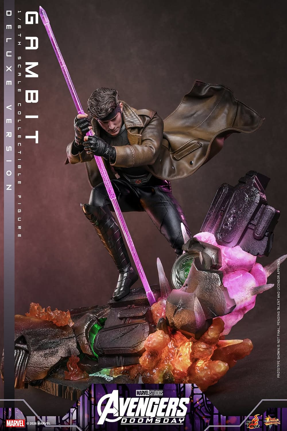 Gambit Joins the Fight with Hot Toys New Avengers: Doomsday 1/6 Figure