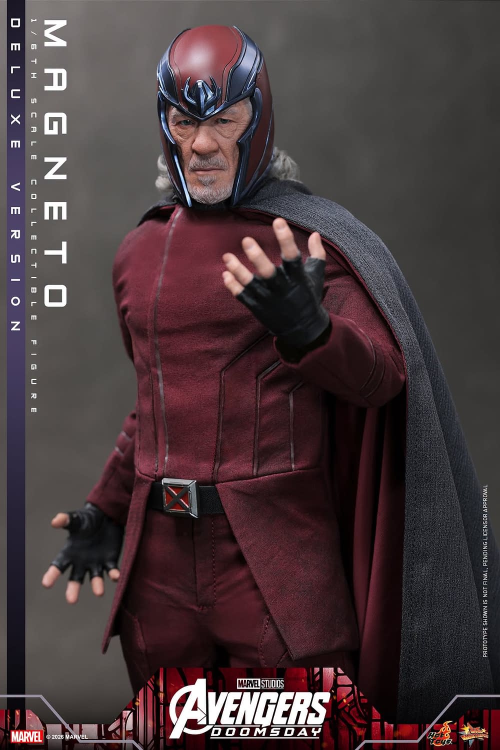 Hot Toys Unveils New 1/6 Avengers: Doomsday Deluxe Magneto Figure