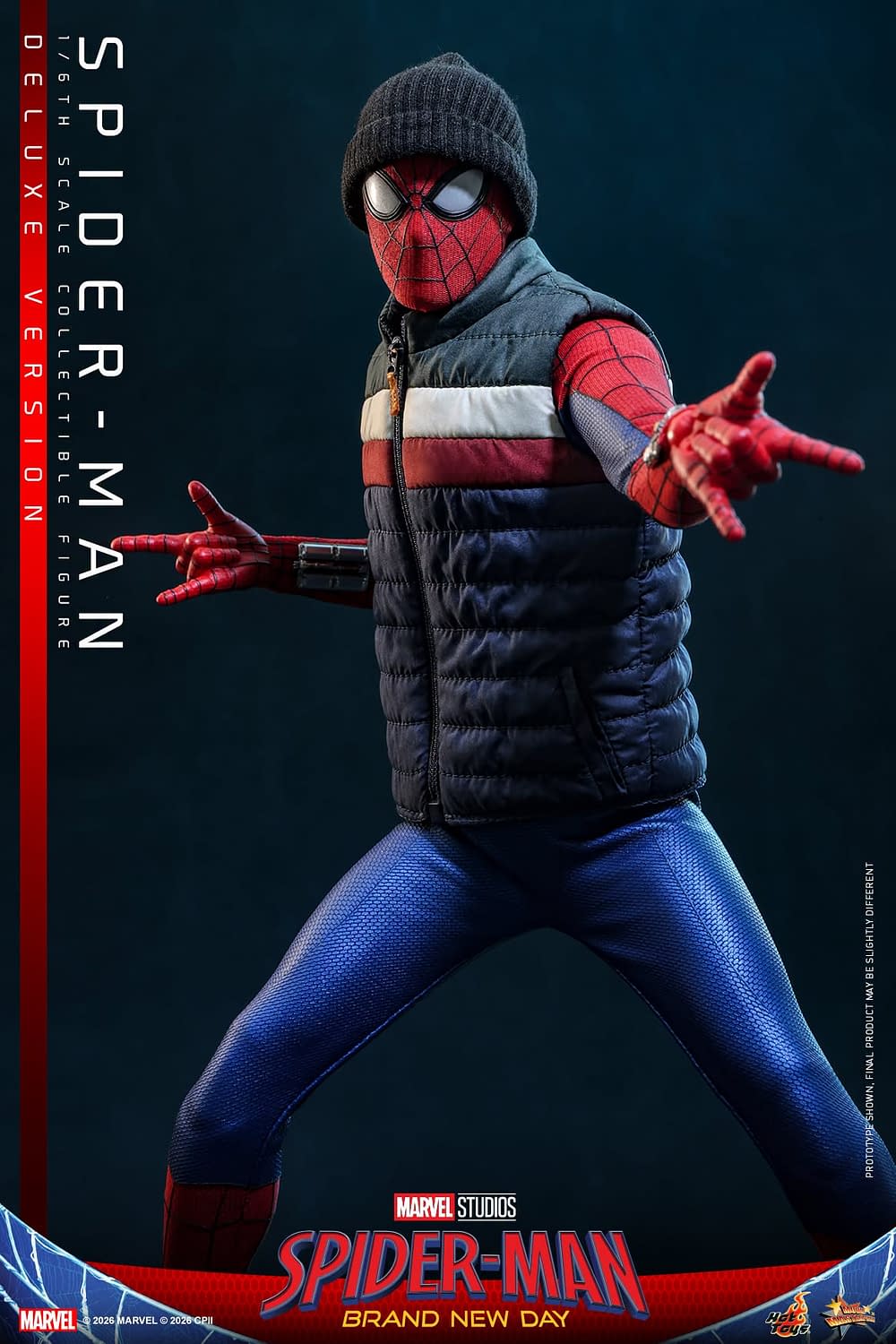 Embrace Winter with Hot Toys New Deluxe Spider-Man 1/6 Figure