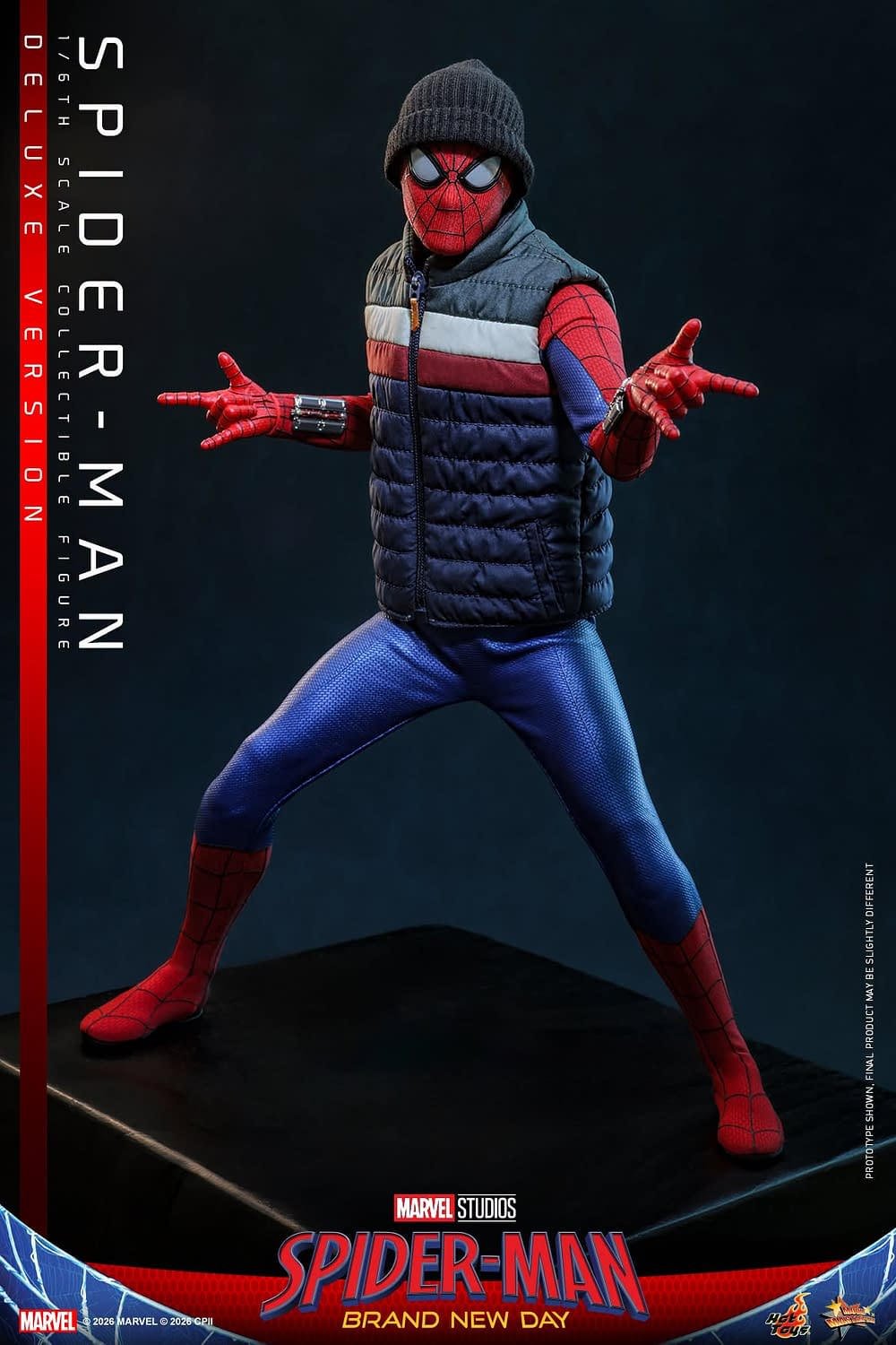 Embrace Winter with Hot Toys New Deluxe Spider-Man 1/6 Figure