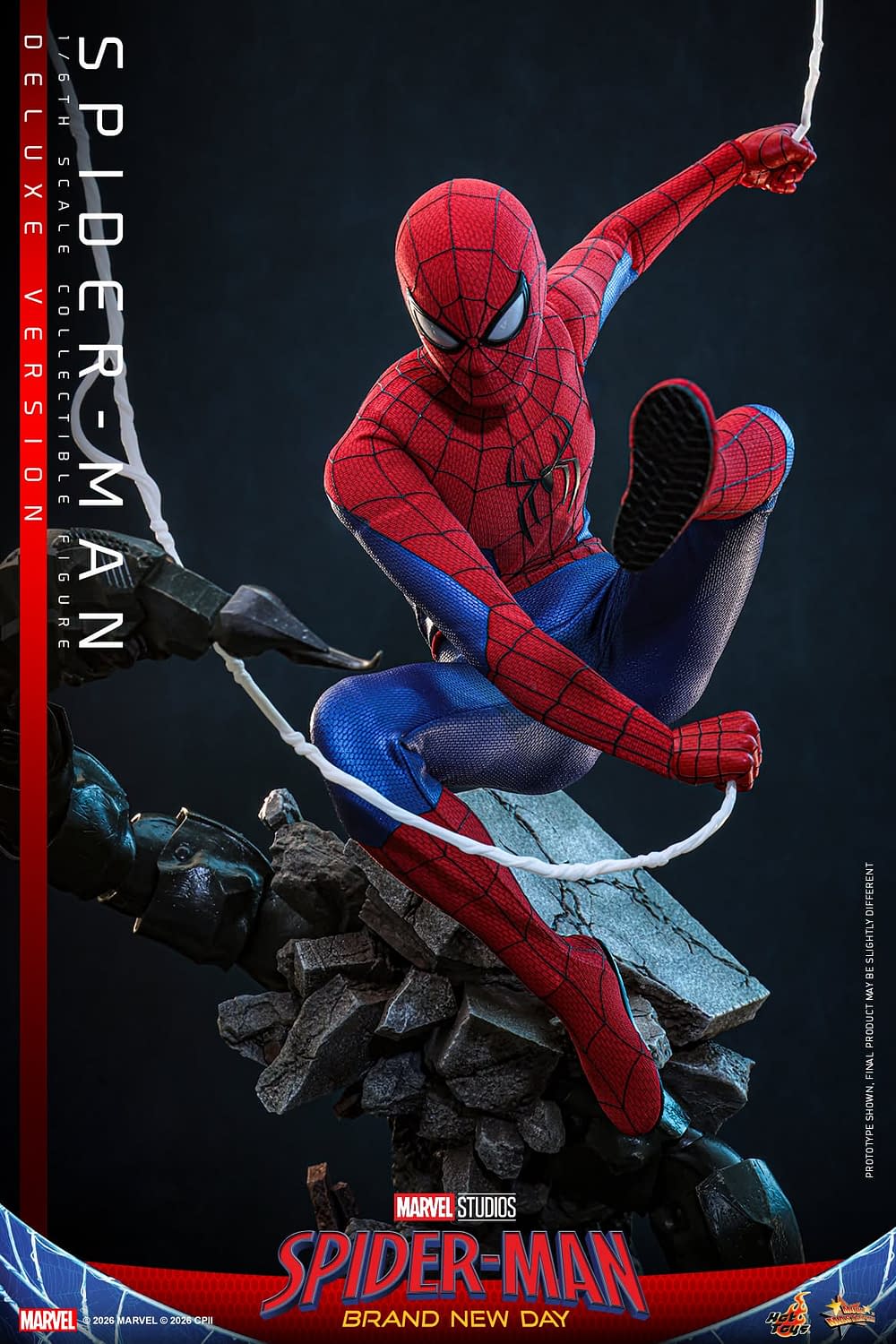 Embrace Winter with Hot Toys New Deluxe Spider-Man 1/6 Figure