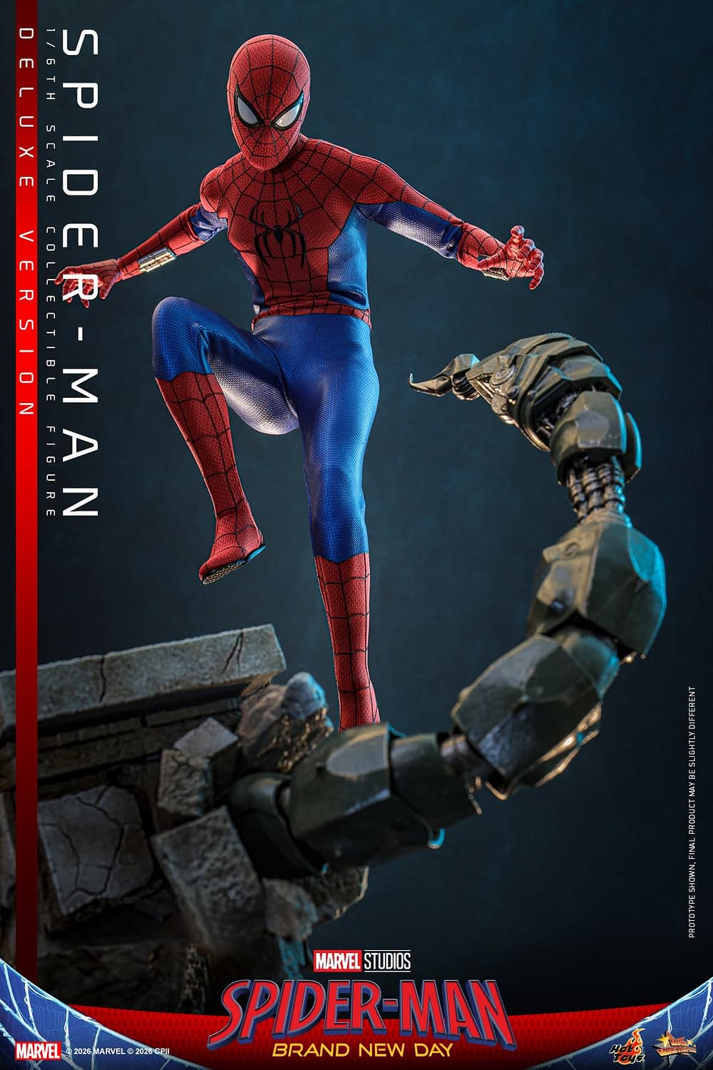 Embrace Winter with Hot Toys New Deluxe Spider-Man 1/6 Figure