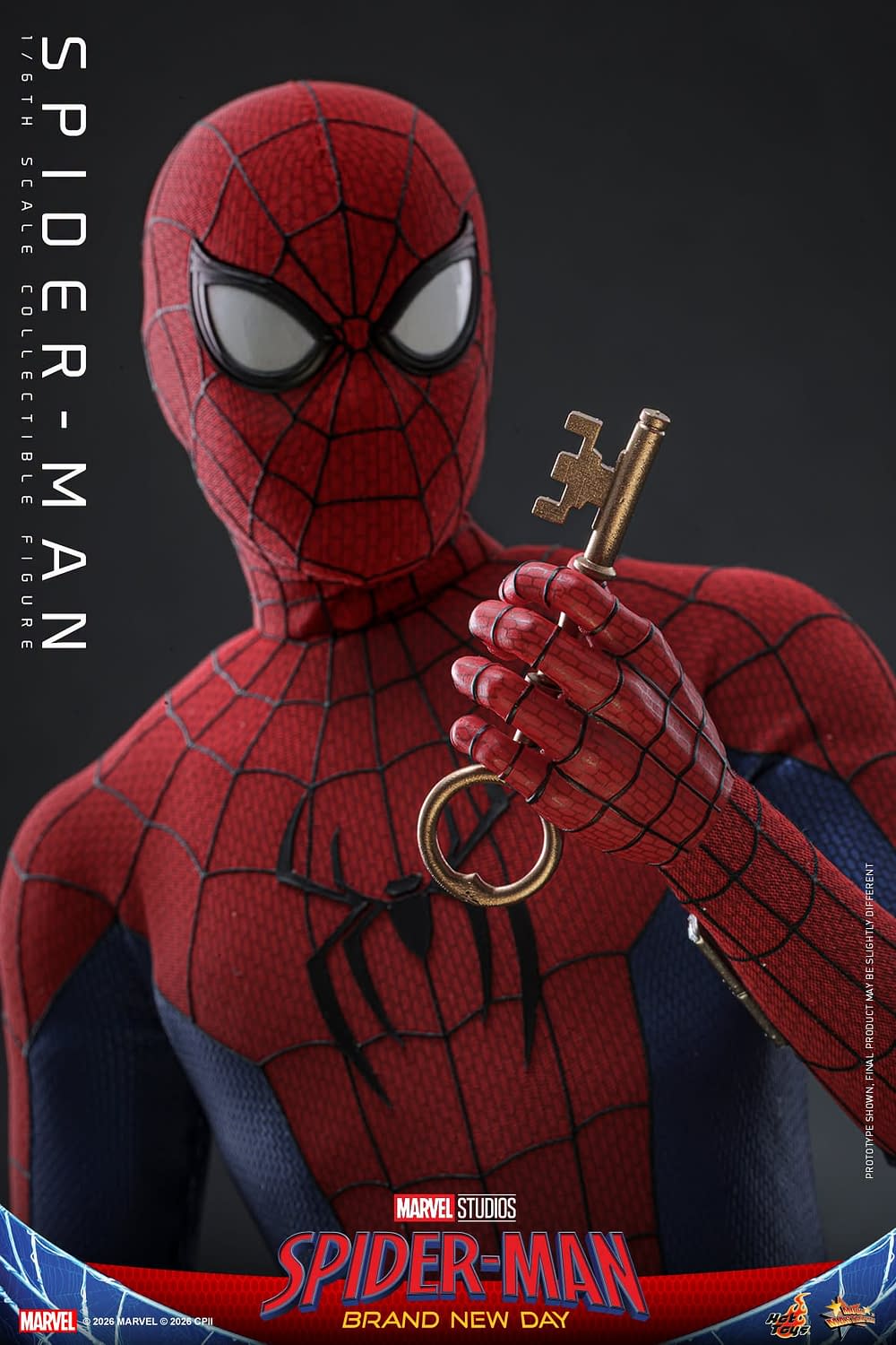 Hot Toys Reveals New 1/6 Scale Spider-Man: Brand New Day Figure