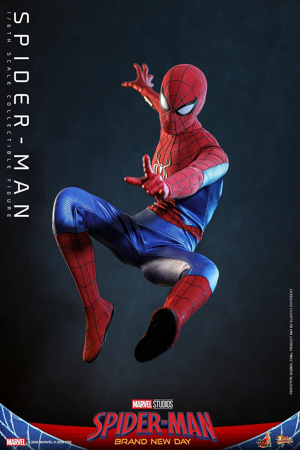 Hot Toys Reveals New 1/6 Scale Spider-Man: Brand New Day Figure