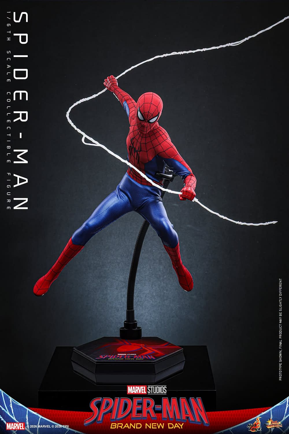 Hot Toys Reveals New 1/6 Scale Spider-Man: Brand New Day Figure