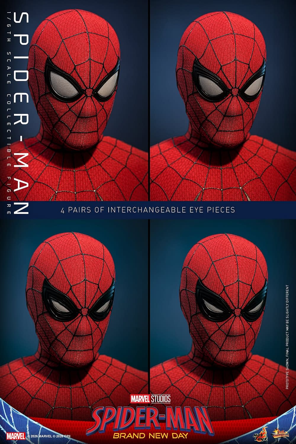 Hot Toys Reveals New 1/6 Scale Spider-Man: Brand New Day Figure