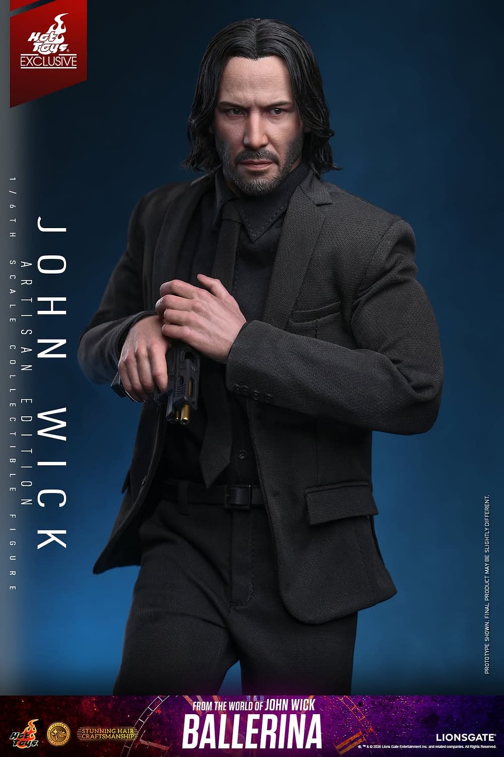 John Wick is Back with Hot Toys New Ballerina Artisan Edition Figure