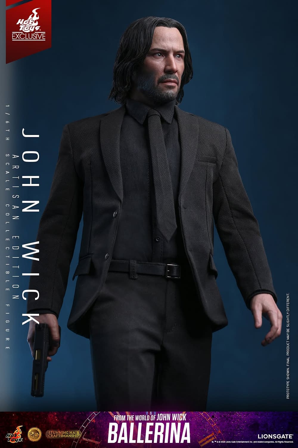 John Wick is Back with Hot Toys New Ballerina Artisan Edition Figure