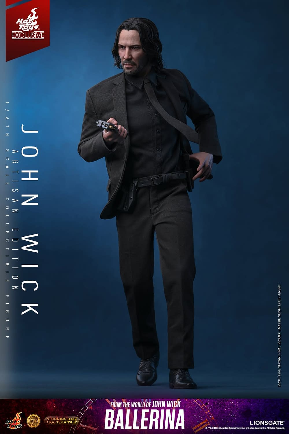 John Wick is Back with Hot Toys New Ballerina Artisan Edition Figure