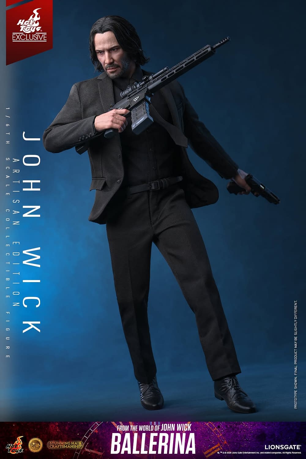 John Wick is Back with Hot Toys New Ballerina Artisan Edition Figure