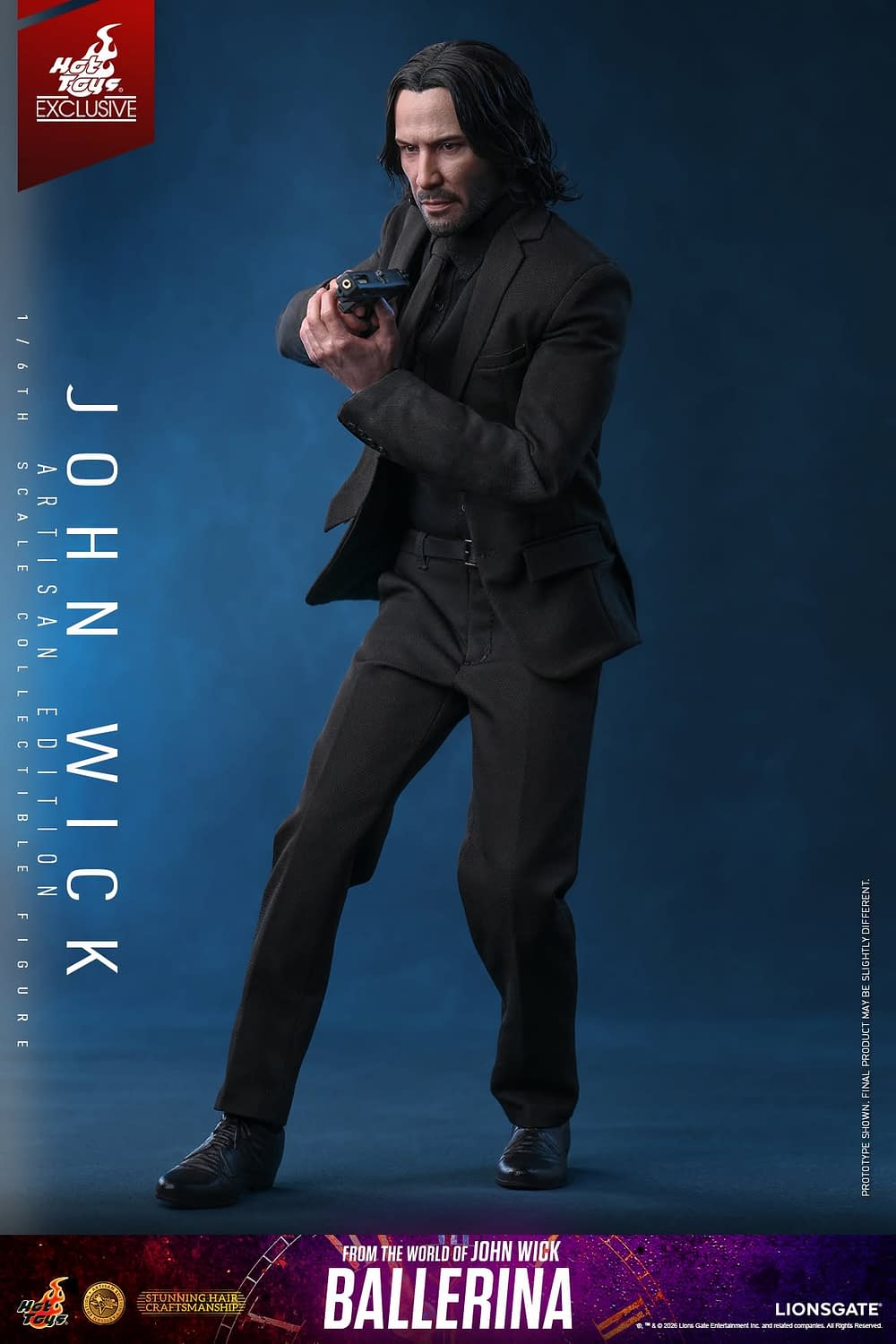 John Wick is Back with Hot Toys New Ballerina Artisan Edition Figure