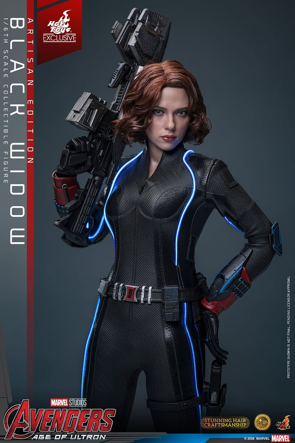 Hot Toys Reveals Exclusive Avengers: Age of Ultron Black Widow