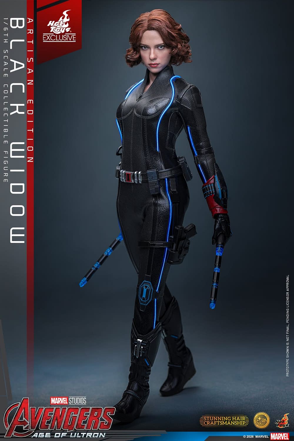 Hot Toys Reveals Exclusive Avengers: Age of Ultron Black Widow