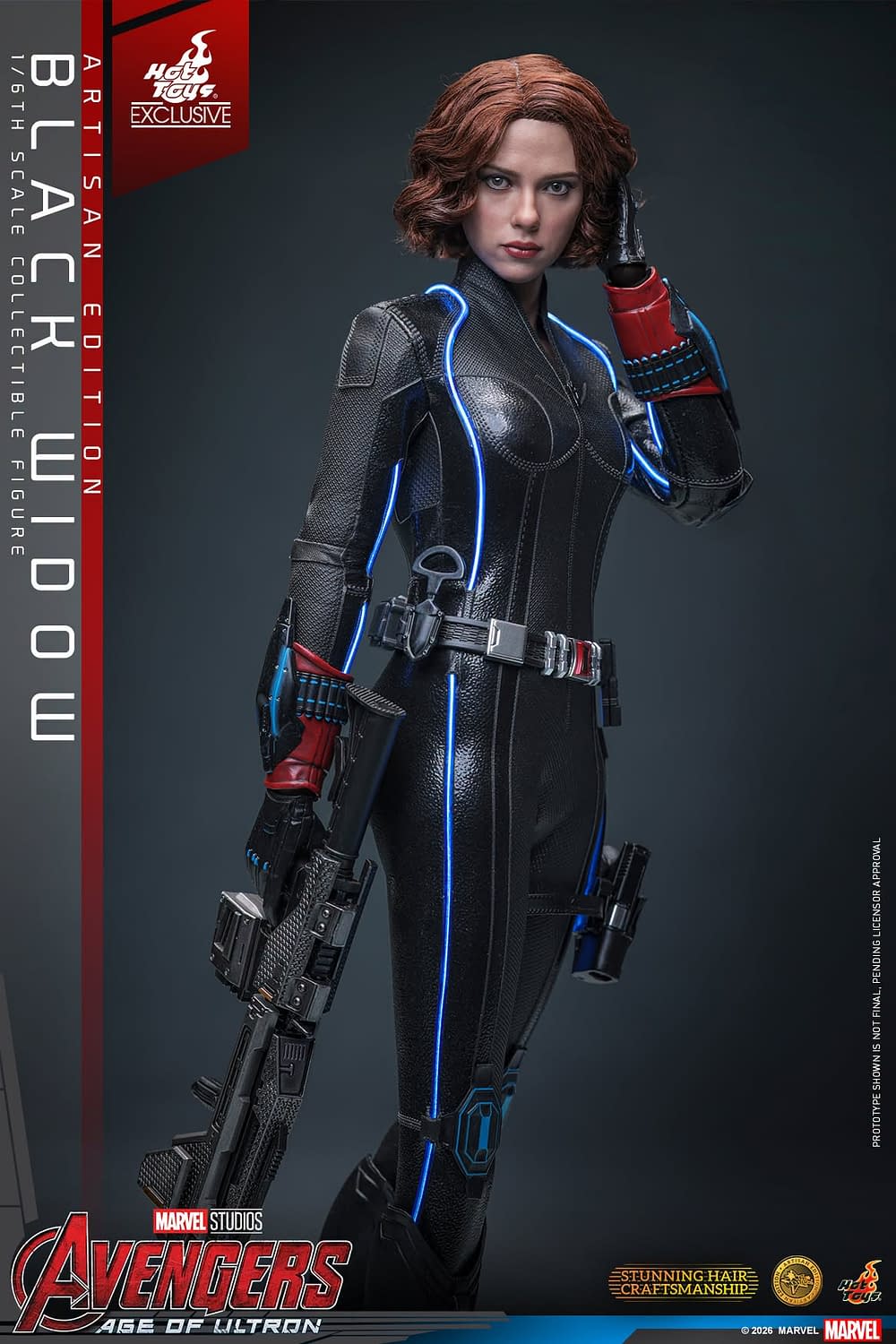 Hot Toys Reveals Exclusive Avengers: Age of Ultron Black Widow