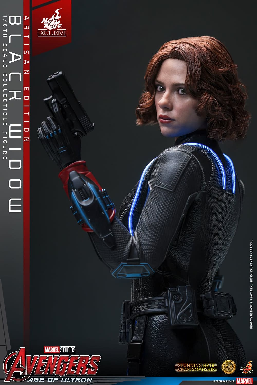 Hot Toys Reveals Exclusive Avengers: Age of Ultron Black Widow