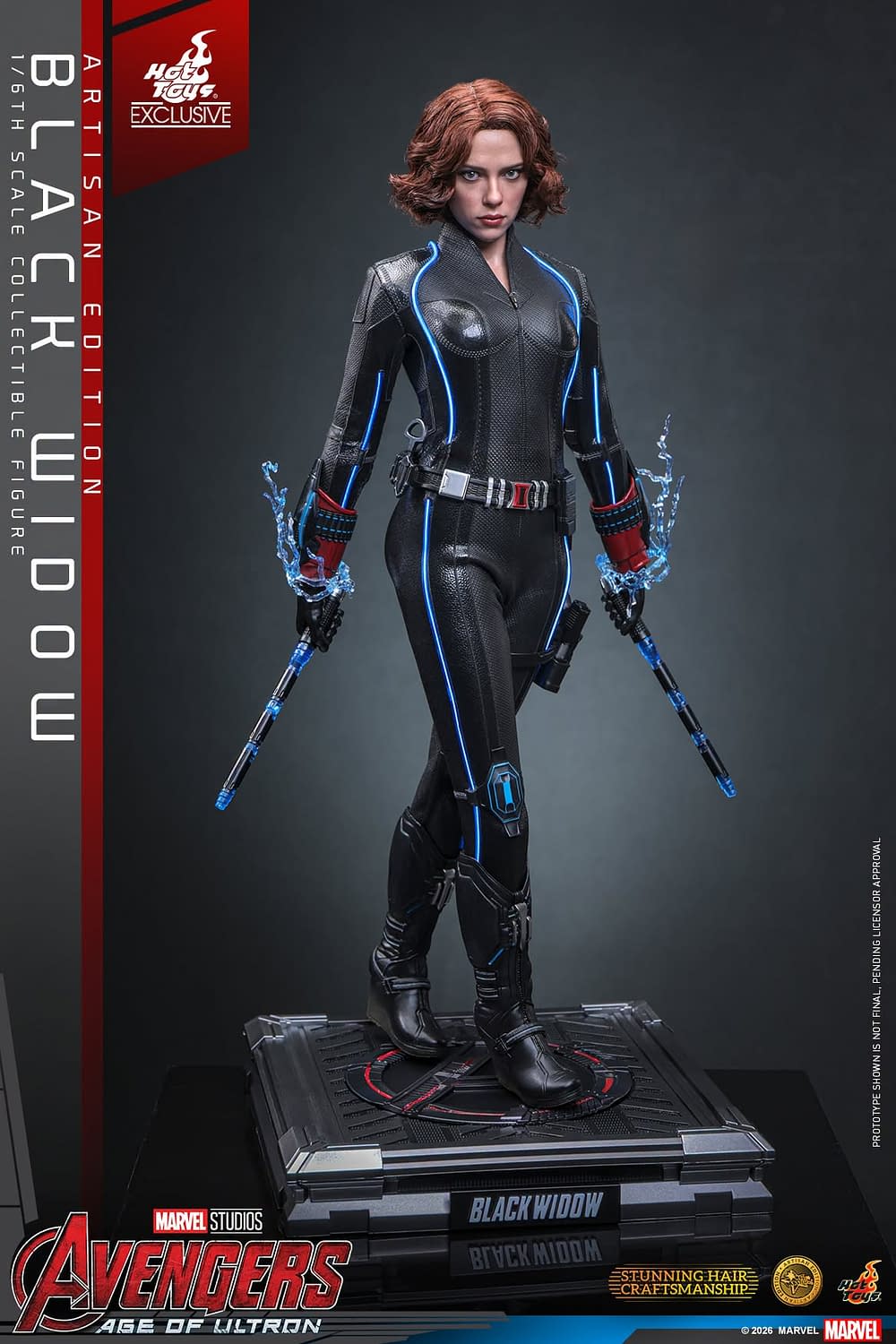 Hot Toys Reveals Exclusive Avengers: Age of Ultron Black Widow