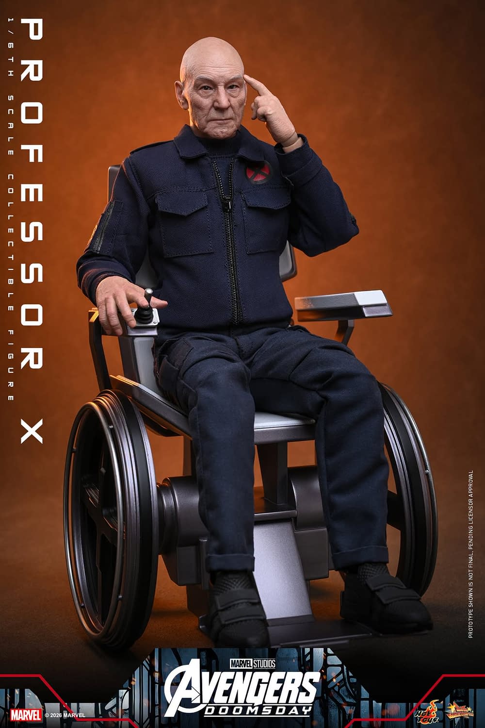 Hot Toys Reveals New Avengers: Doomsday Professor X 1/6 Scale Figure