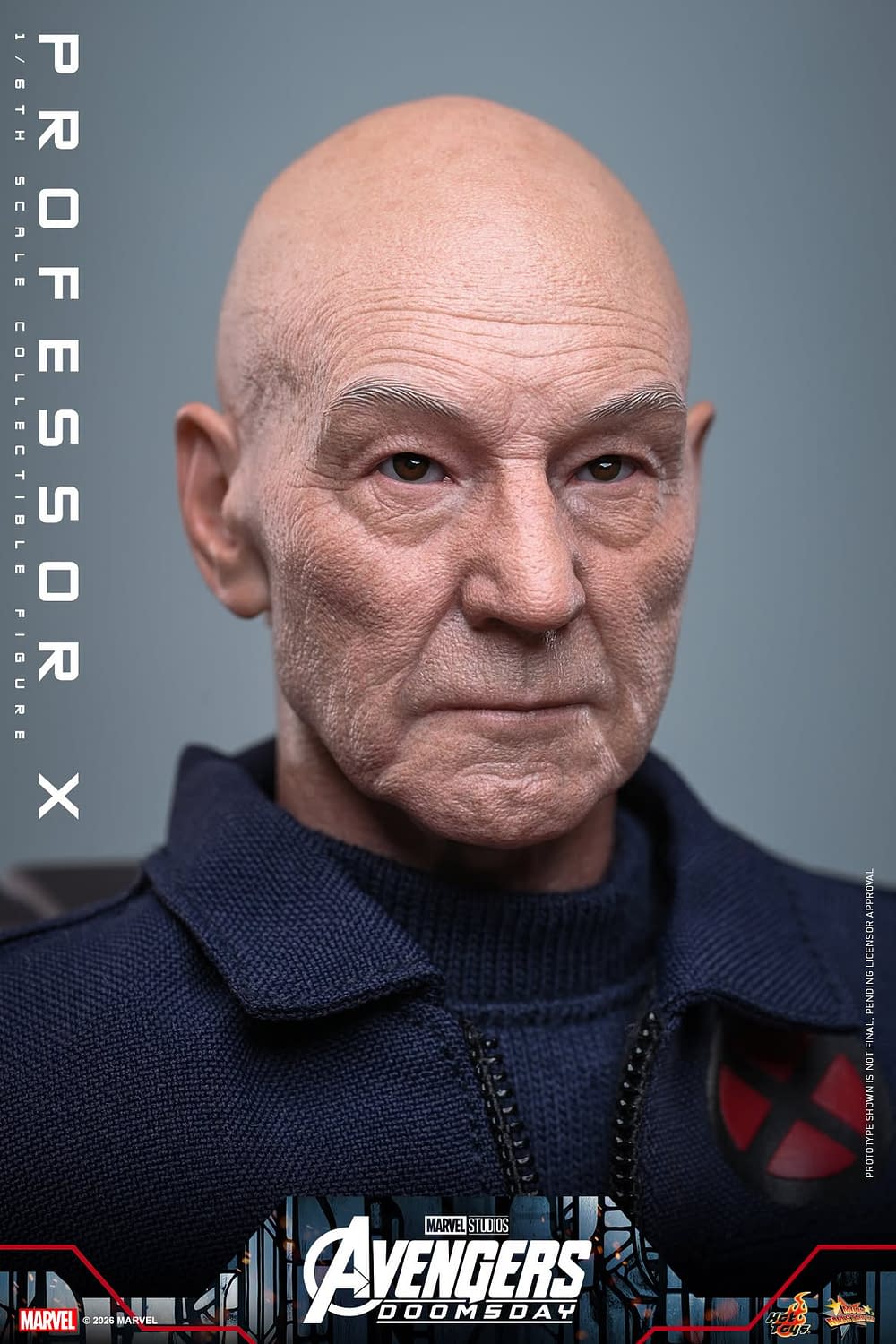 Hot Toys Reveals New Avengers: Doomsday Professor X 1/6 Scale Figure