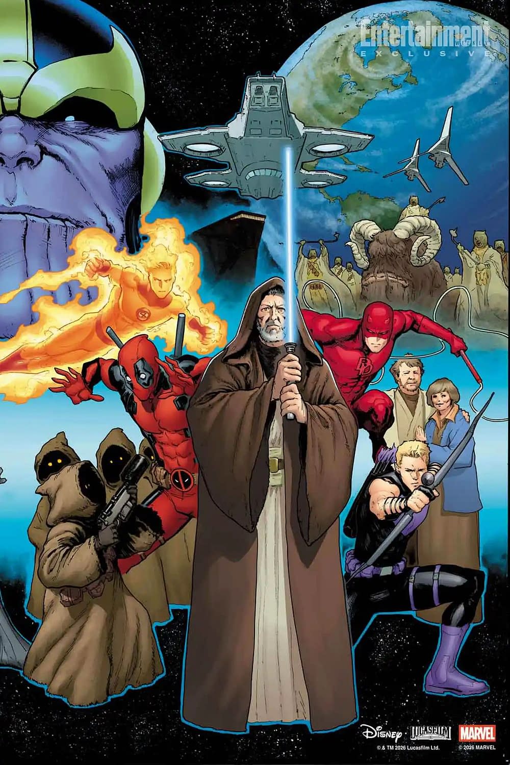 Official Marvel/Star Wars Crossover Event by Kevin Smith/David Marquez