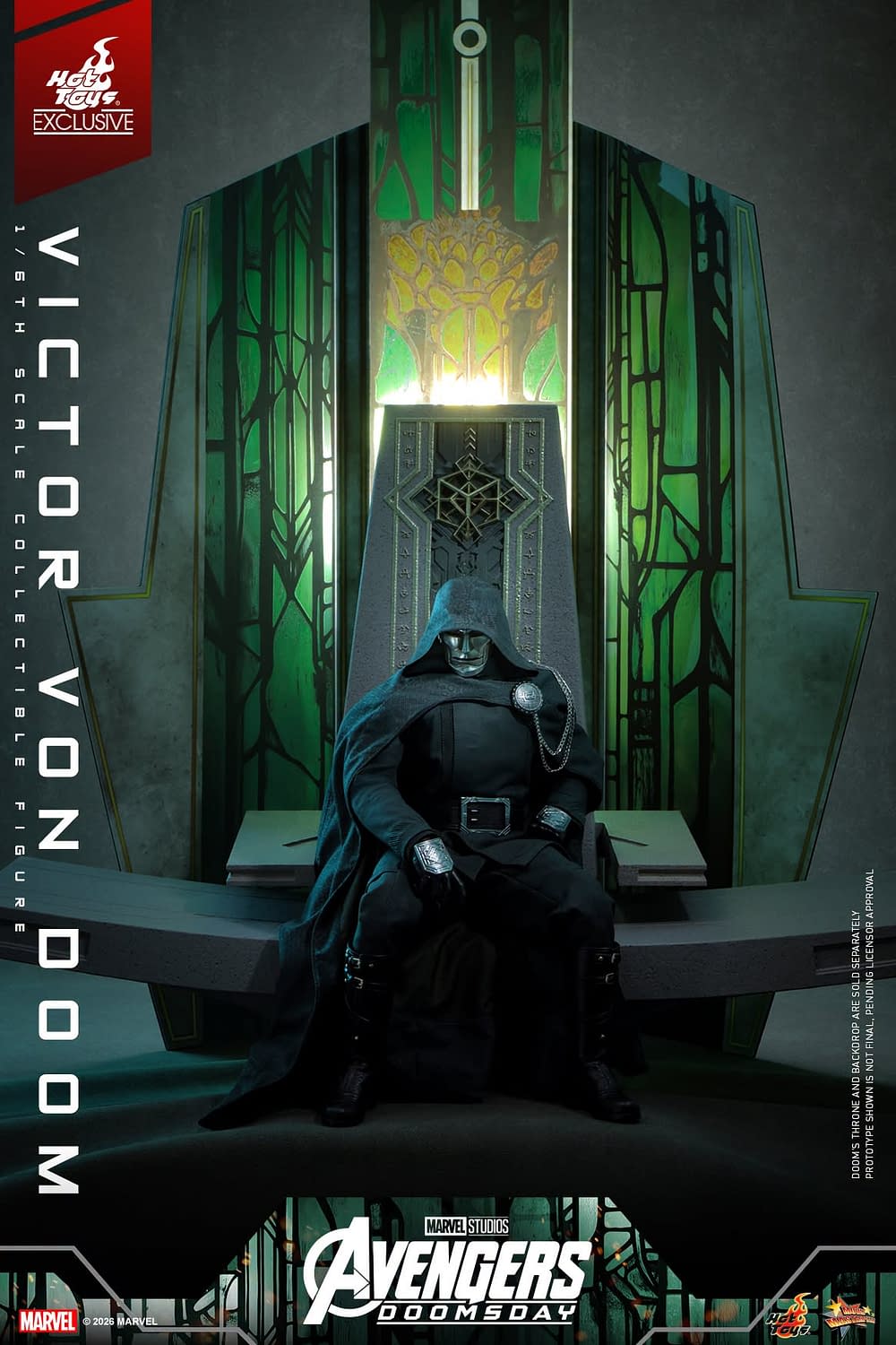 Hot Toys Unveils Avengers: Doomsday 1/6 Scale Victor Von Doom