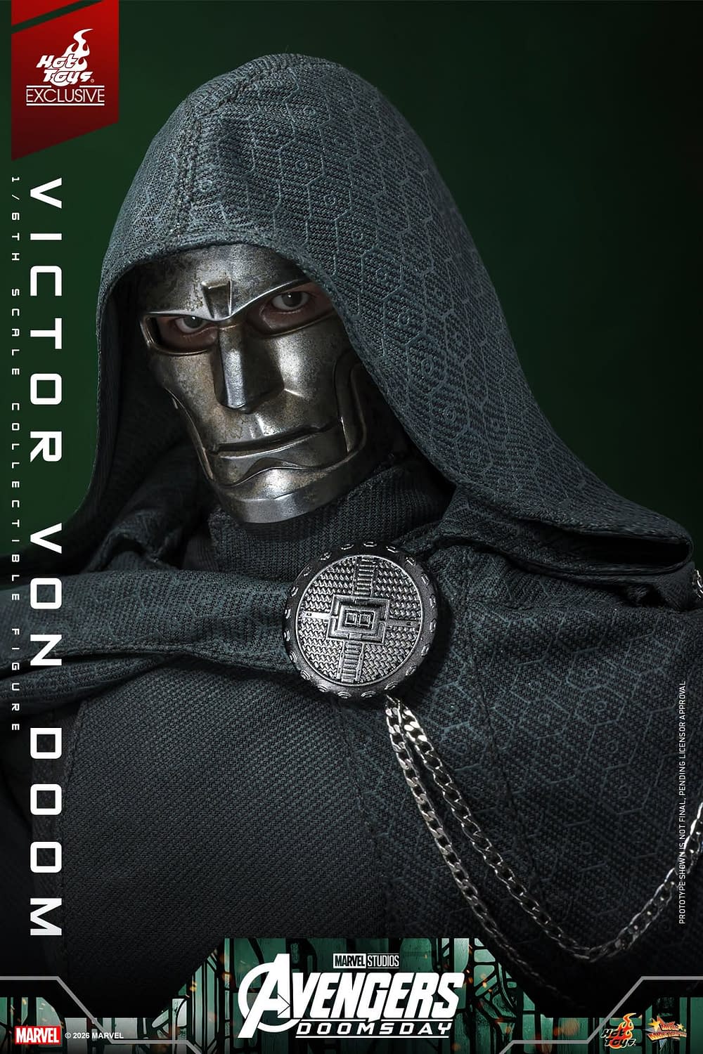 Hot Toys Unveils Avengers: Doomsday 1/6 Scale Victor Von Doom