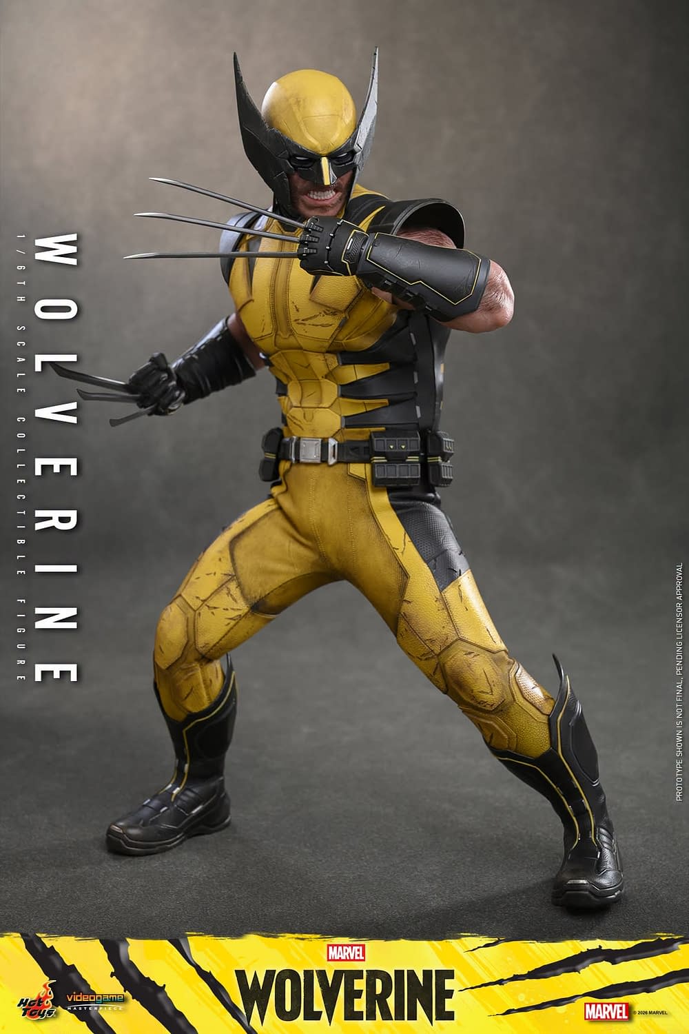 New Marvel's Wolverine 1/6 Scale Figure Brings the Fury to Hot Toys