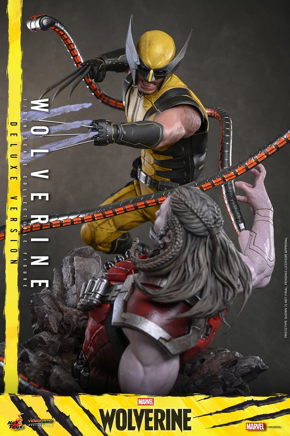 New Marvel's Wolverine 1/6 Scale Figure Brings the Fury to Hot Toys