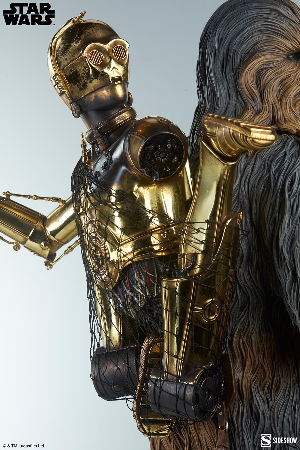 Sideshow Debuts Star Wars Premium Format Figure: Chewbacca and C-3PO